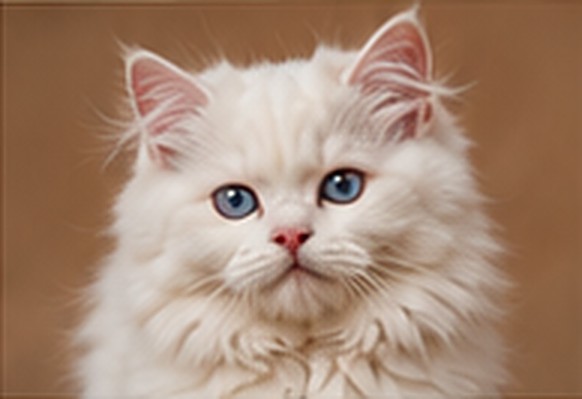 Aslan, a persian cat